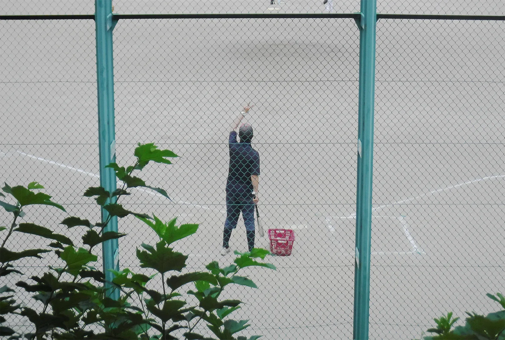充実したバッティング・投球設備が整った野球専用の室内練習場